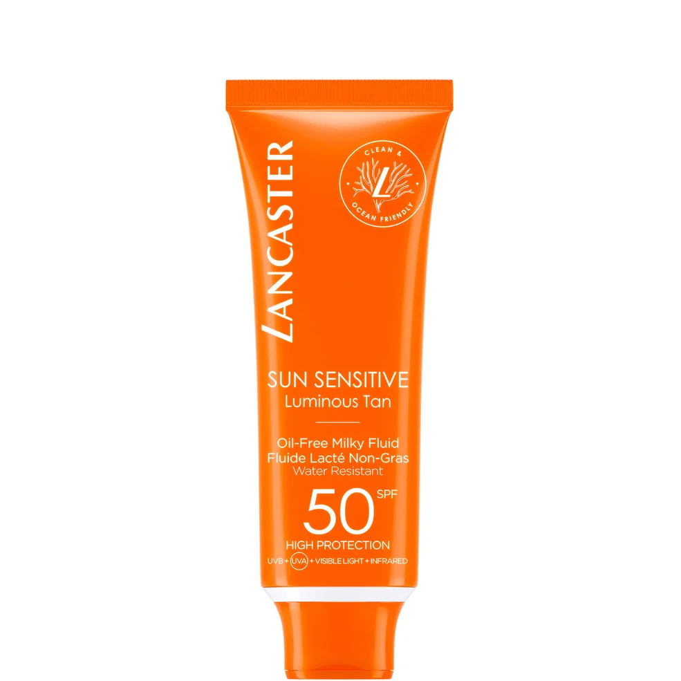 Lancaster Sun Sensitive Oil-Free Face Sun Protection Cream SPF50 50ml Image 1