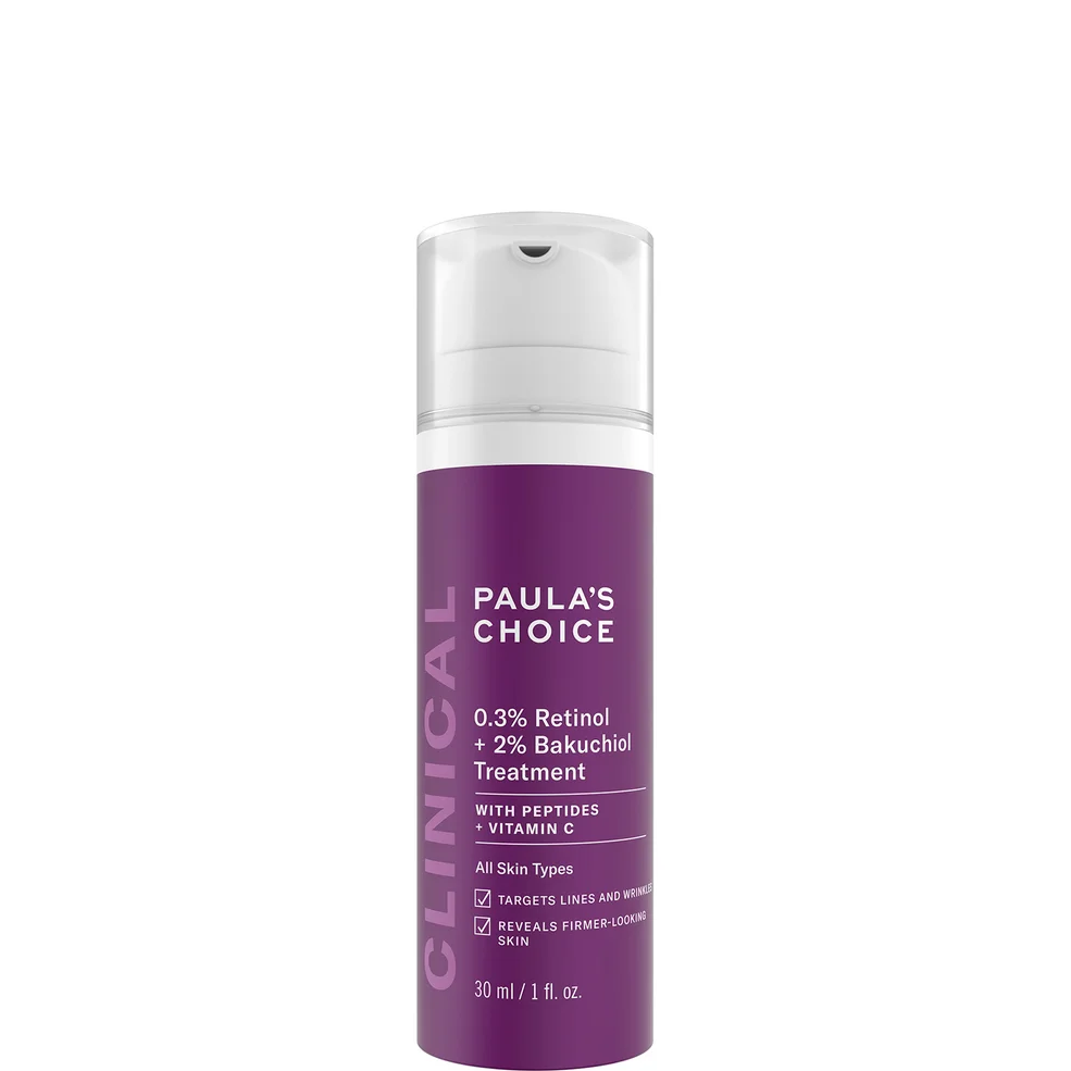 Paula's Choice Clinical 0.3% Retinol and 2% Bakuchiol Treatment 30ml Image 1