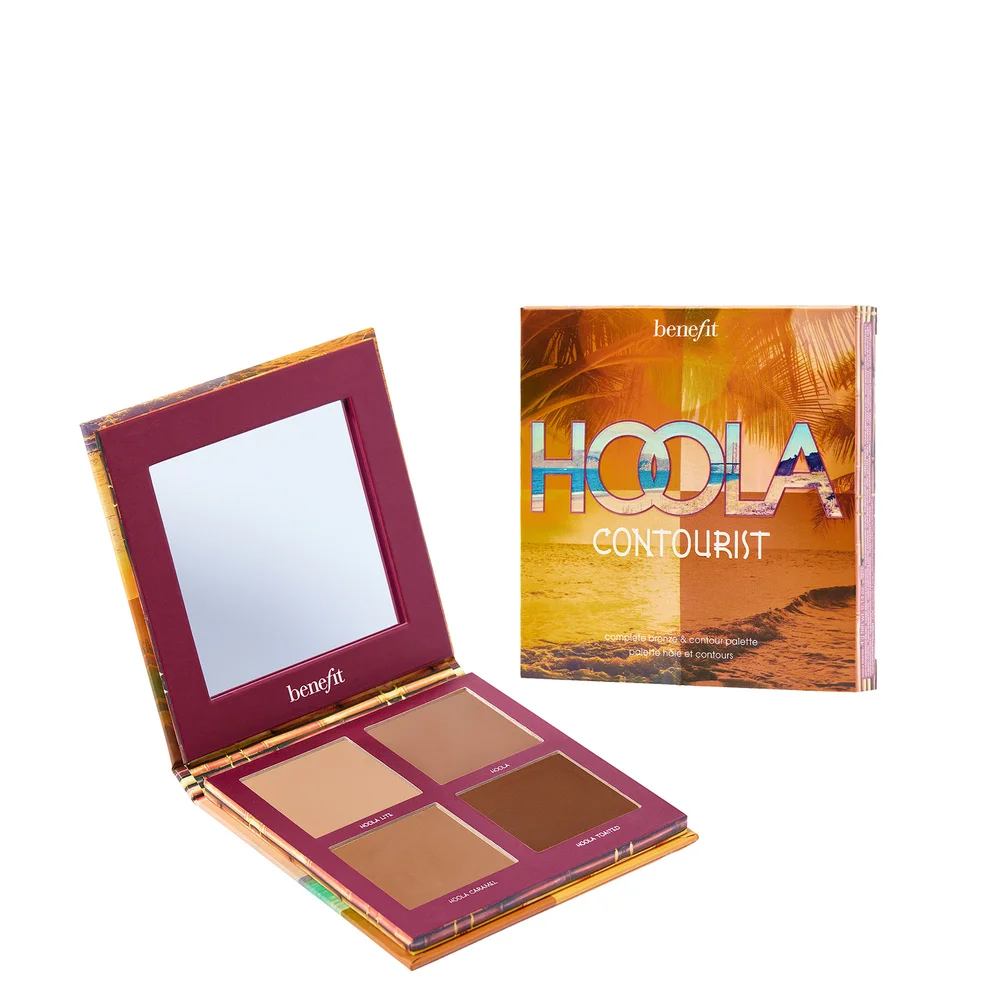 benefit Hoola Exclusive Contourist Matte Powder Bronzer Palette 8g (Worth £60.00) Image 1