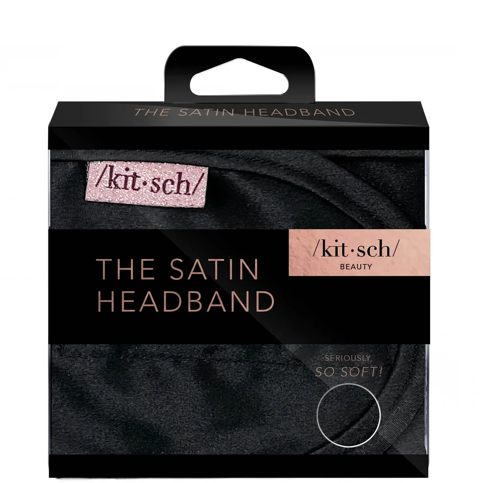 Kitsch Satin Sleep Headband (Various Colours) Image 1