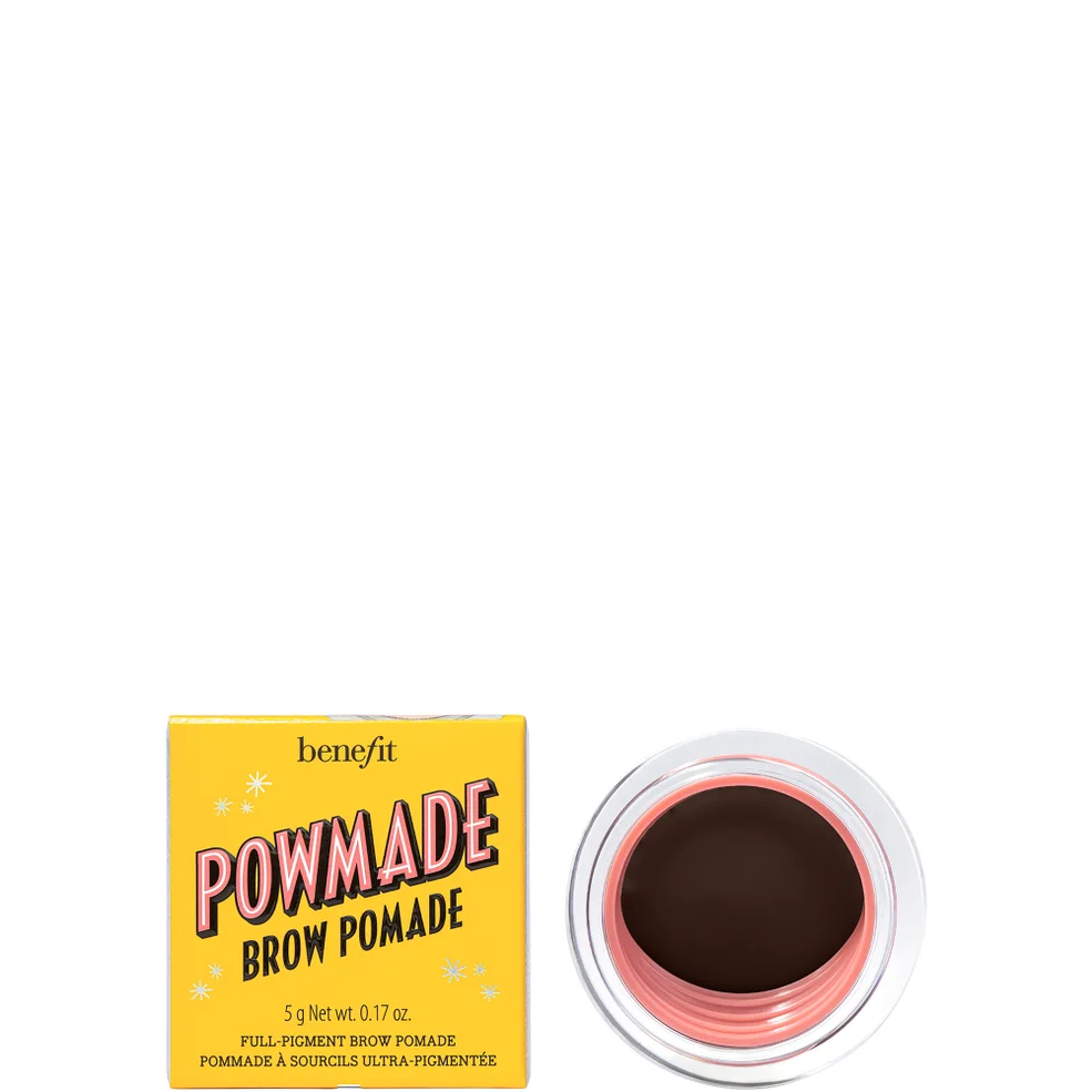 benefit Powmade Full Pigment Eyebrow Pomade - 5 Warm Black-Brown Image 1