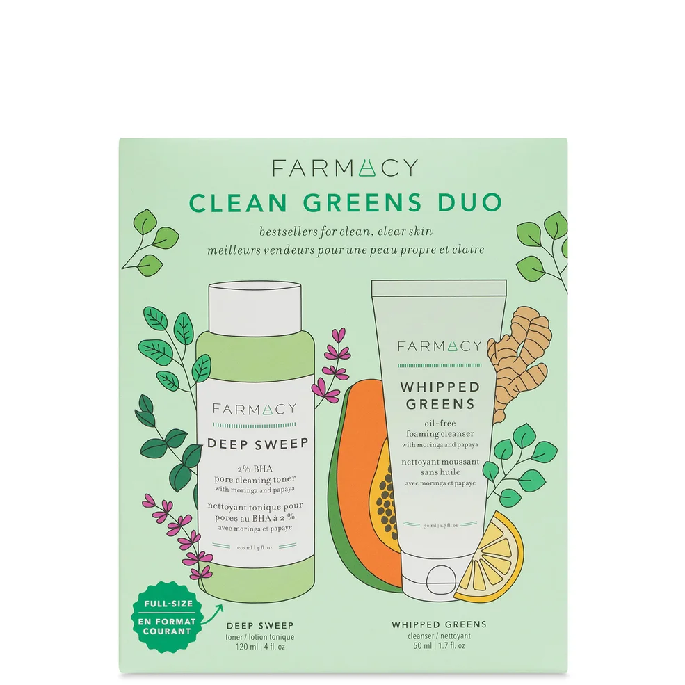 FARMACY Clean Greens Duo (Worth £36.00) Image 1