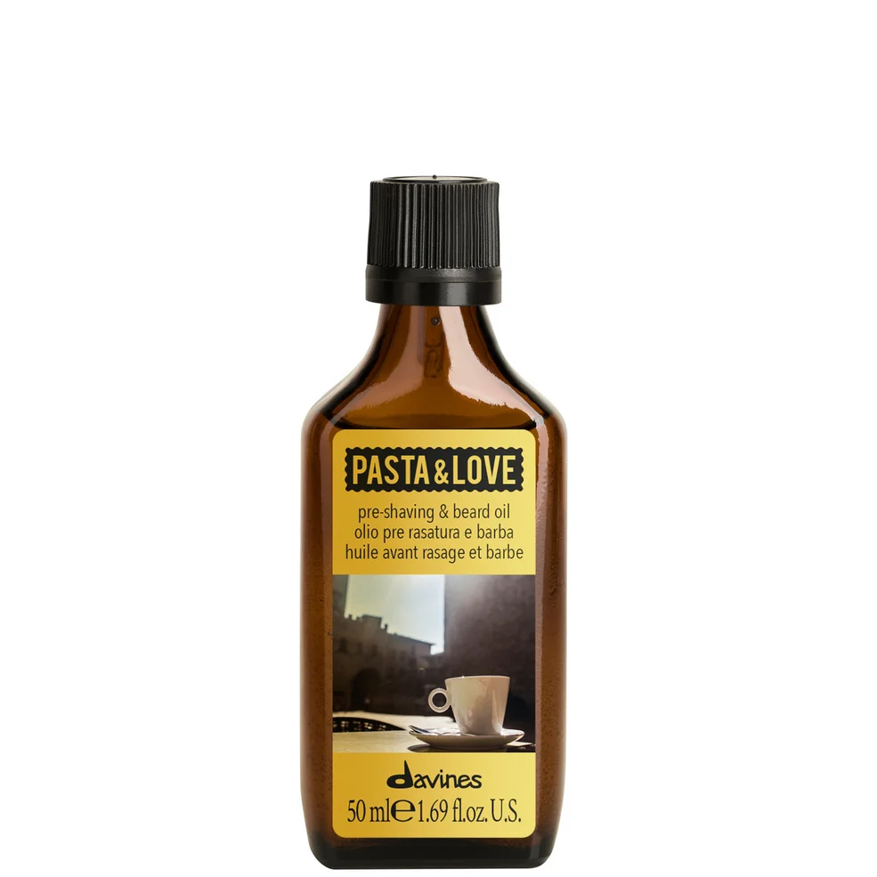 Davines Pasta & Love Pre-Shaving and Beard Oil 50ml Image 1