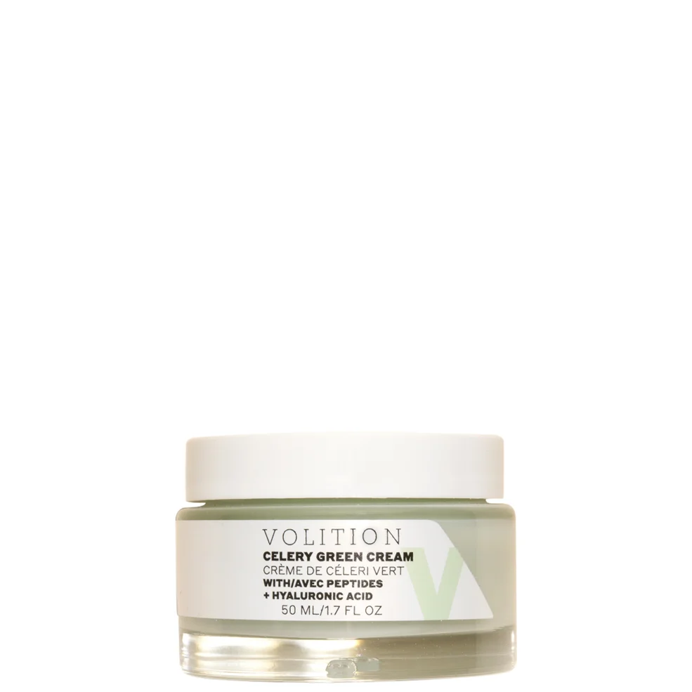Volition Beauty Celery Green Cream with Hyaluronic Acid and Peptides 1.7 oz Image 1