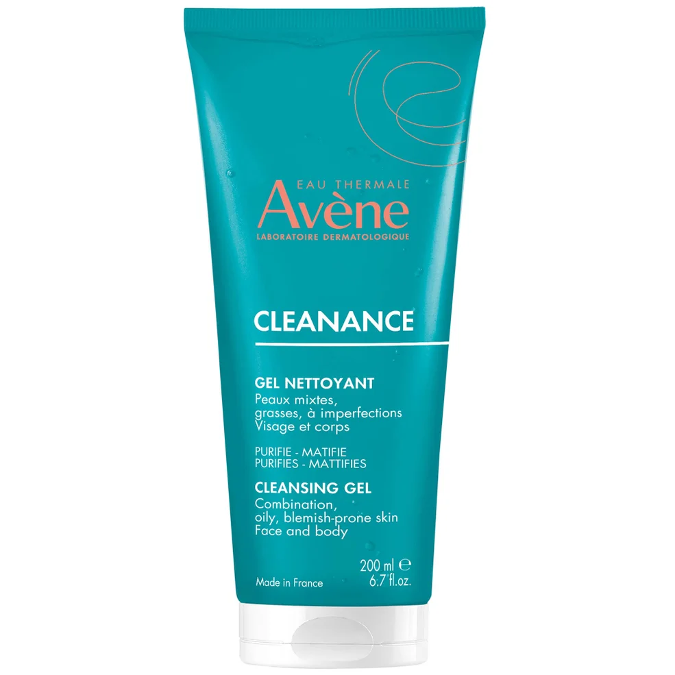 Avène Cleanance Cleansing Gel for Oily, Blemish-Prone Skin 200ml Image 1
