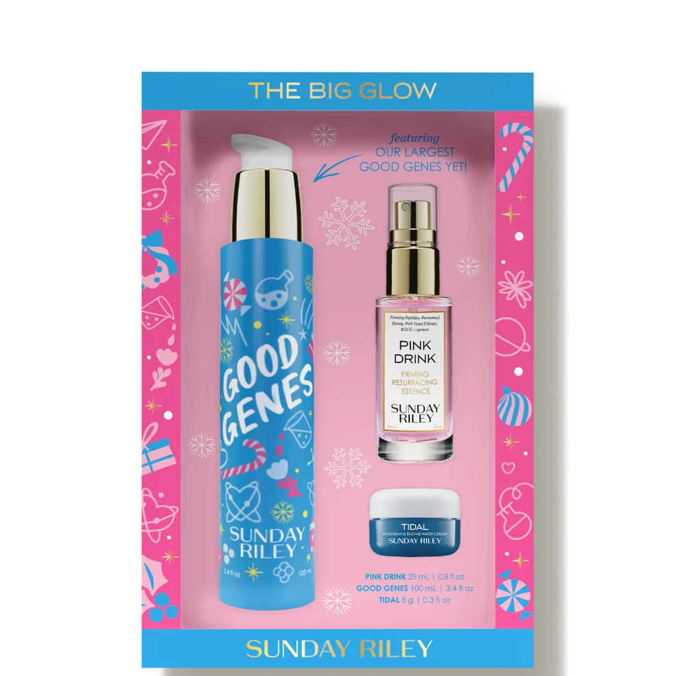 Sunday Riley The Big Glow Deluxe Good Genes Kit Image 1