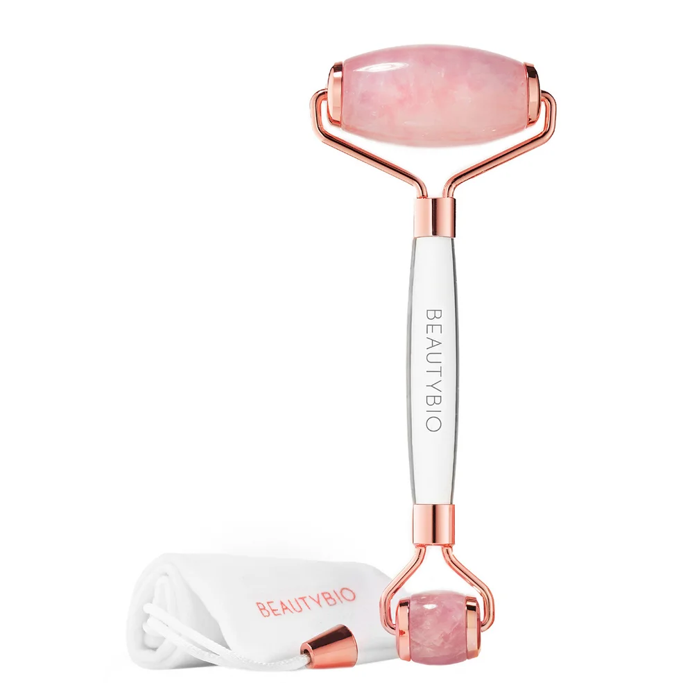 BeautyBio Rose Quartz Roller Image 1