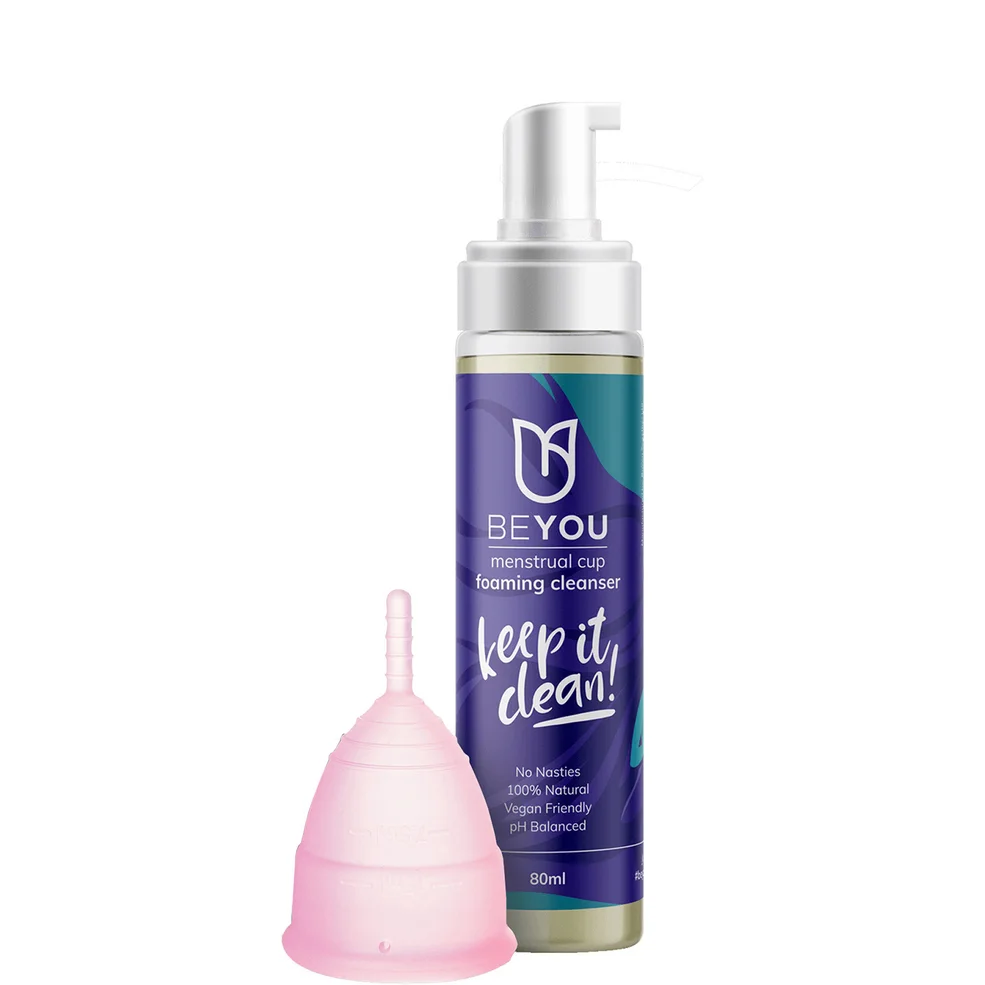 BeYou Menstrual Cup and Foaming Cleanser Duo Image 1