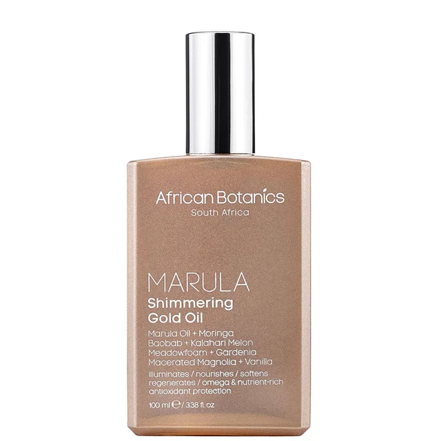 African Botanics Marula Shimmering Gold Oil