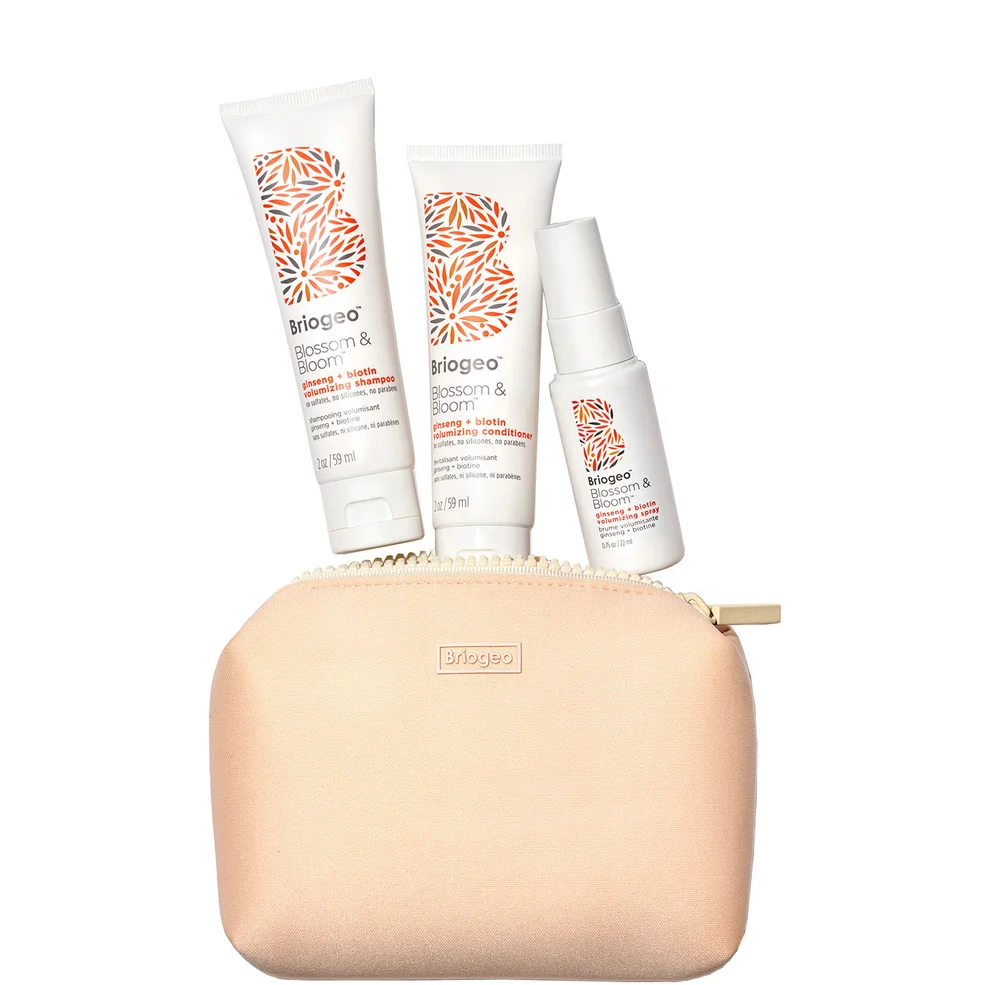 Briogeo Blossom & Bloom Hair Thickening + Volumizing Travel Kit Image 1