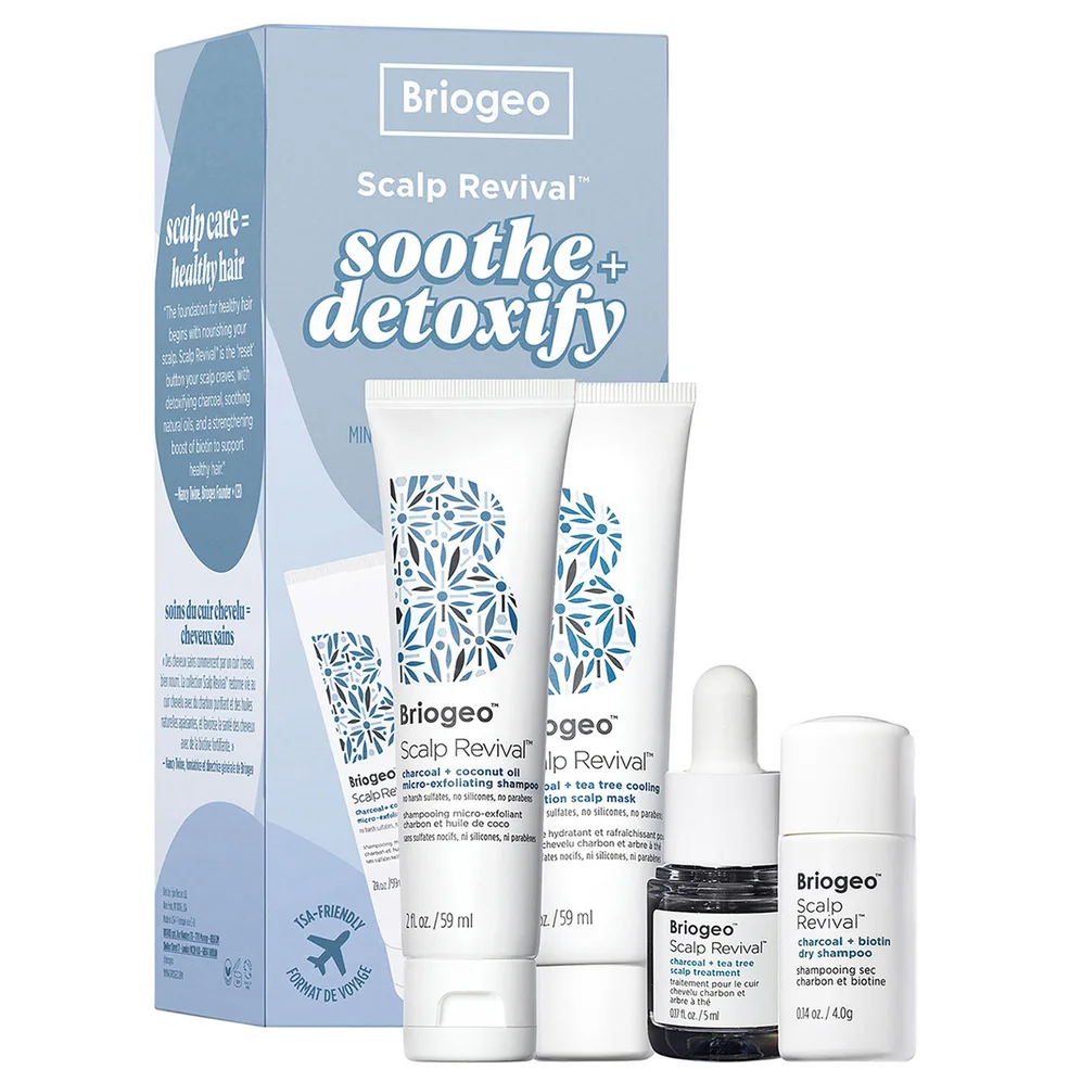 Briogeo Scalp Revival Soothe + Detoxify Minis Hair Kit Image 1