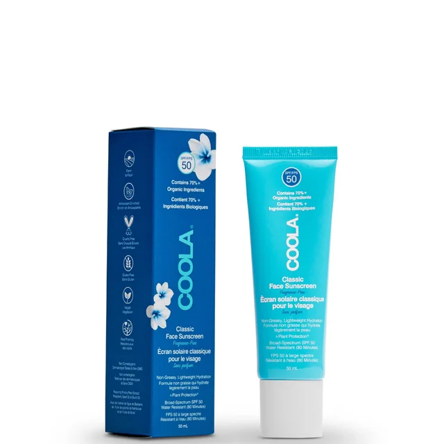 COOLA Classic Face Sunscreen SPF 50