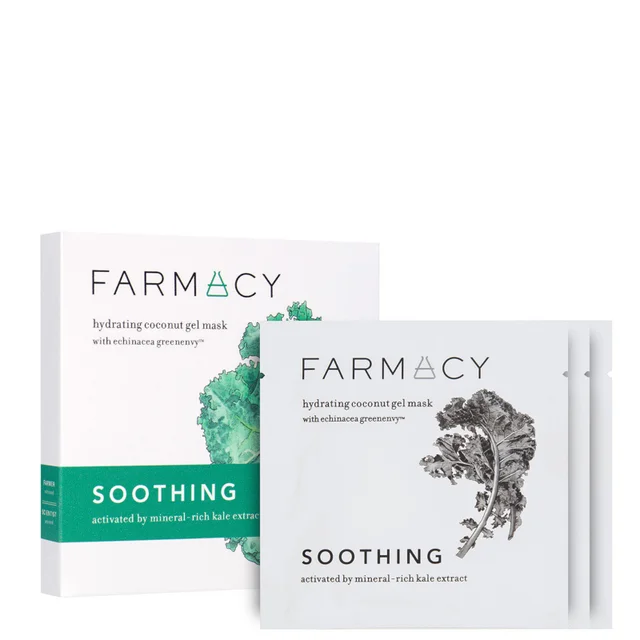 FARMACY Hydrating Coconut Gel Mask - Soothing (Kale)