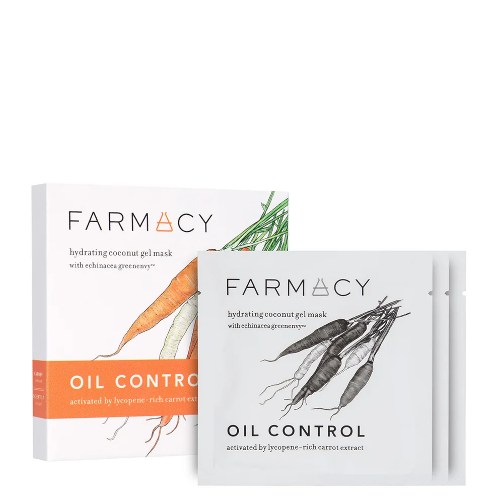 FARMACY Hydrating Coconut Gel Mask - Oil Control (Carrot) Image 1