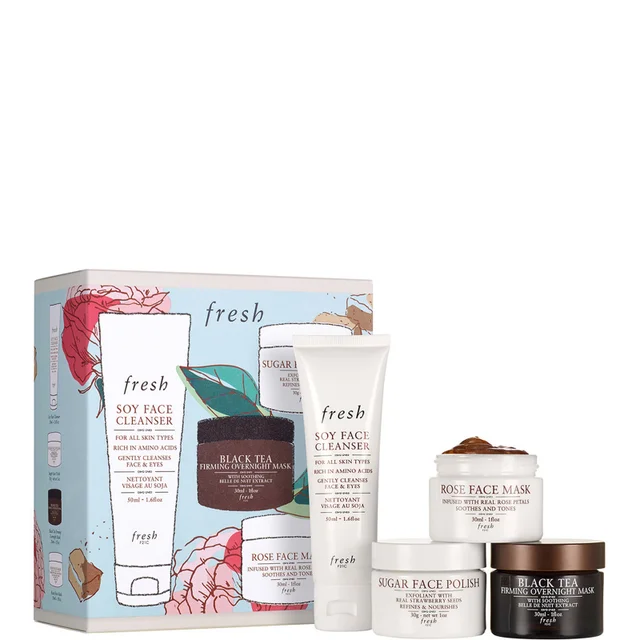 Fresh Cleanse, Exfoliate & Hydrate Skincare Set
