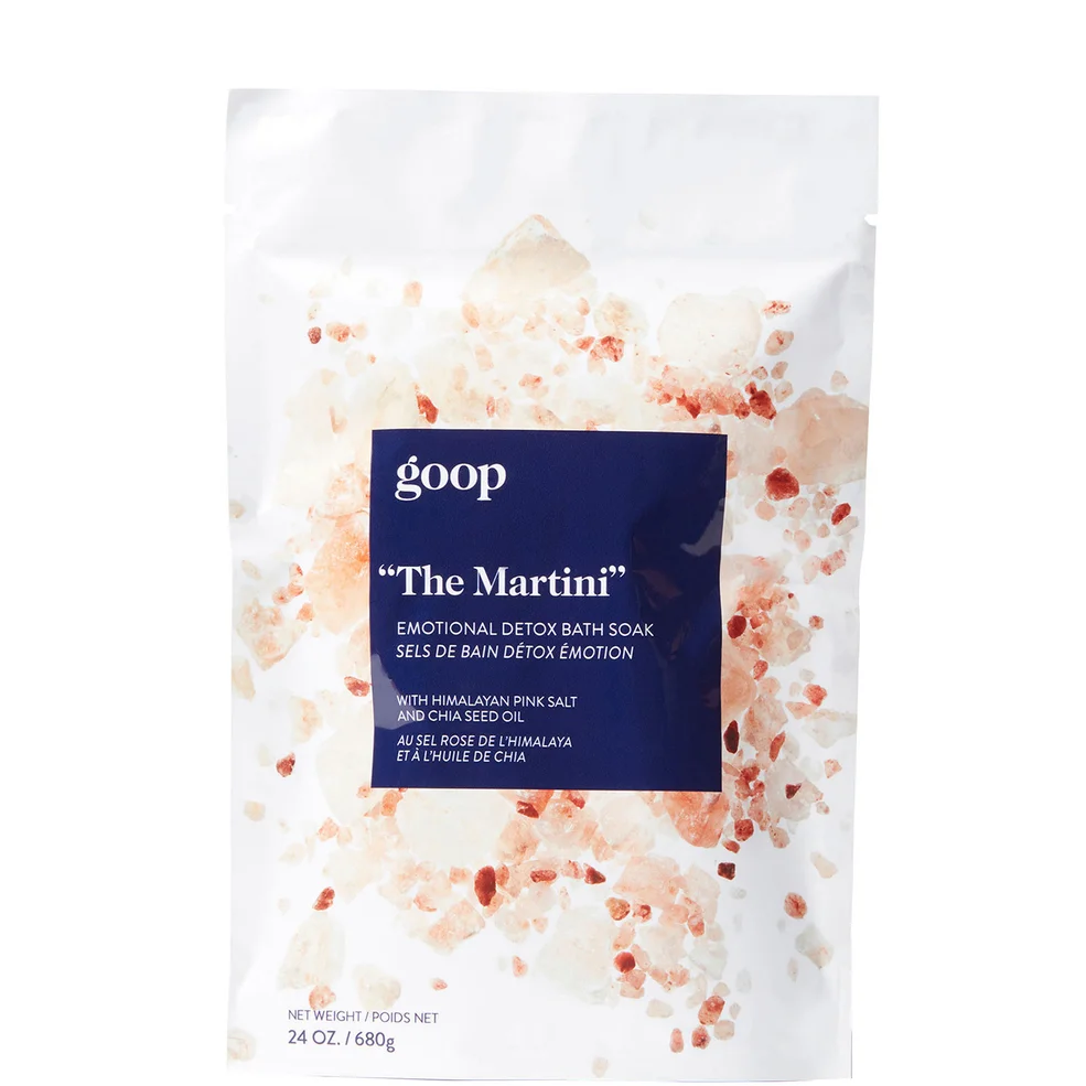 goop beauty "The Martini" Emotional Detox Bath Soak 24oz. Image 1