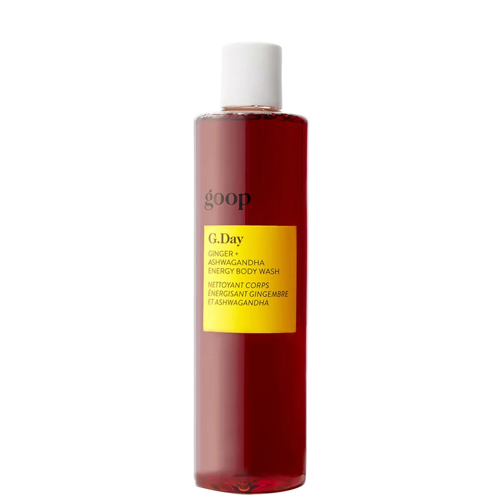 goop G.Day Ginger + Ashwagandha Energy Body Wash Image 1