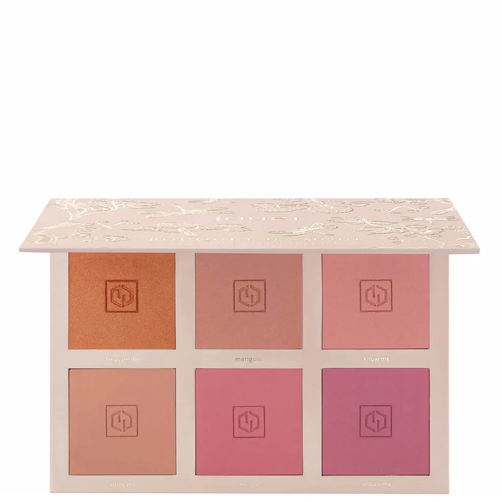 Jouer Cosmetics Bouquet D'Amour Six Shade Blush Palette Image 1
