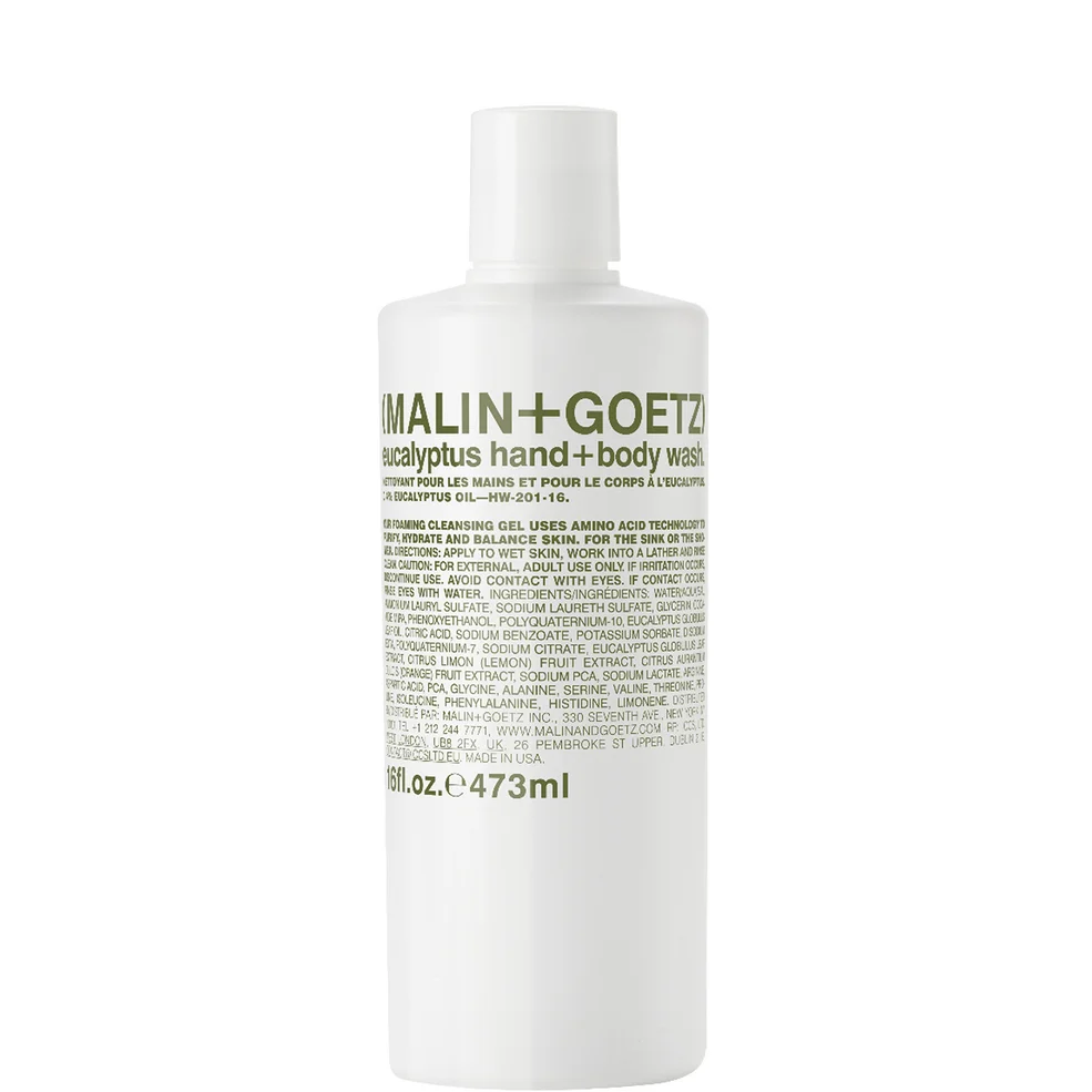 MALIN + GOETZ Eucalyptus Hand + Body Wash 473ml Image 1