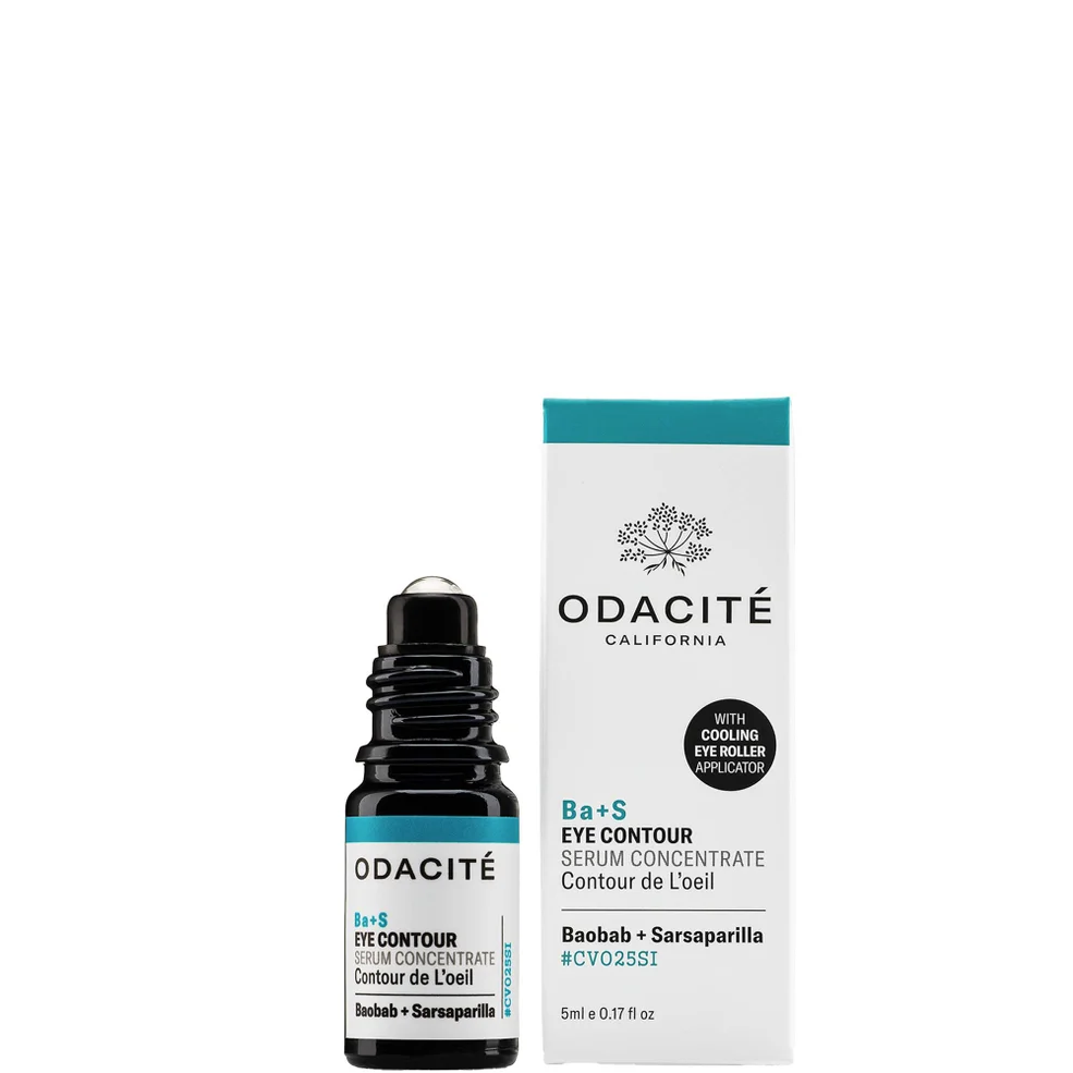 Odacité Eye Contour Serum Concentrate (Baobab + Sarsaparilla) with Roller Image 1