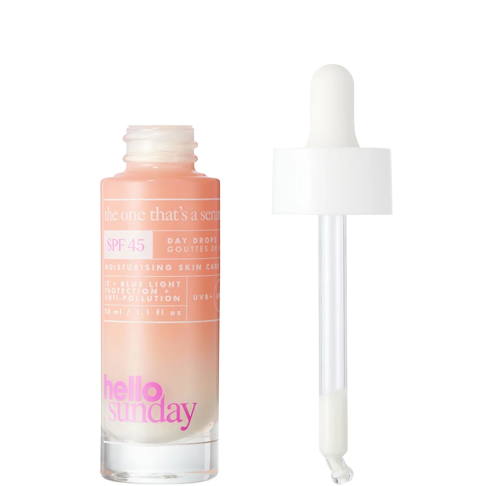 Hello Sunday The One That's A Serum - Face Drops SPF45 Image 1
