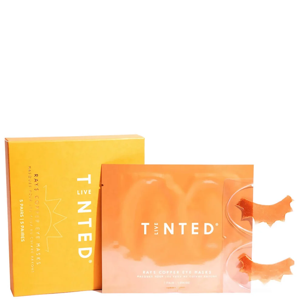 Live Tinted Rays Copper Eye Masks Image 1