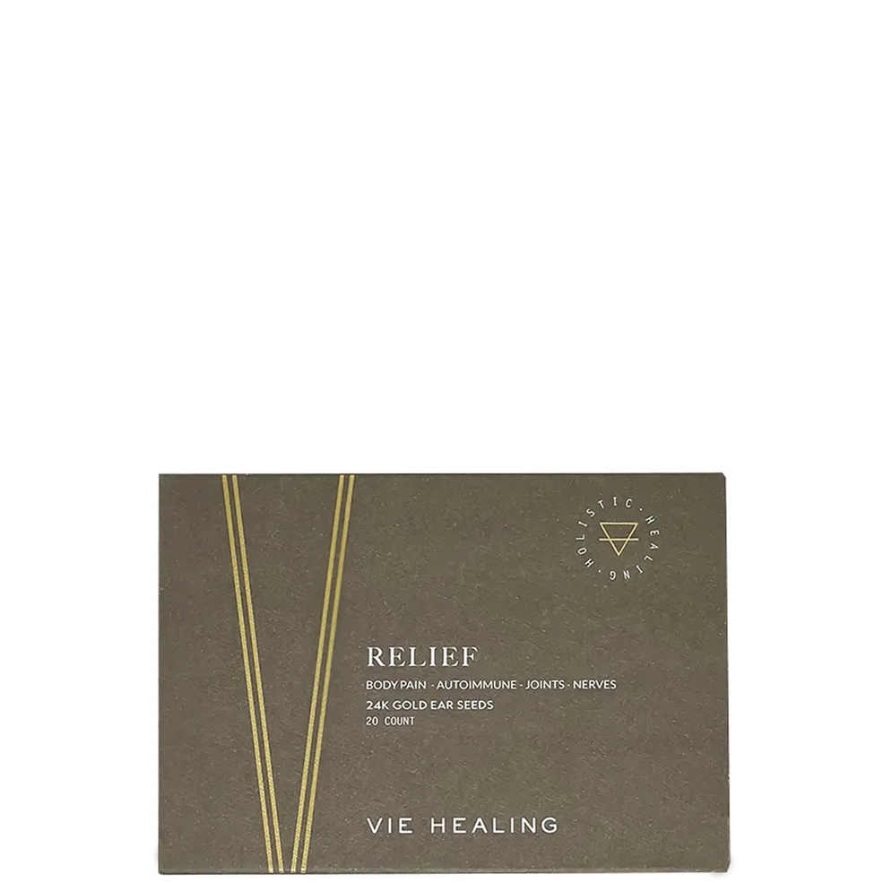 Vie Healing RELIEF 24k Gold Ear Seeds Image 1