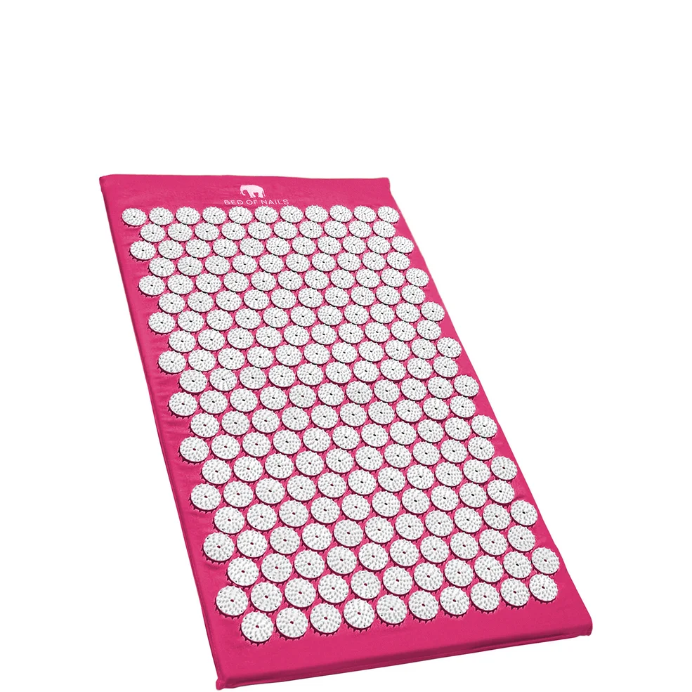 Bed of Nails Acupressure Mat Pink Image 1