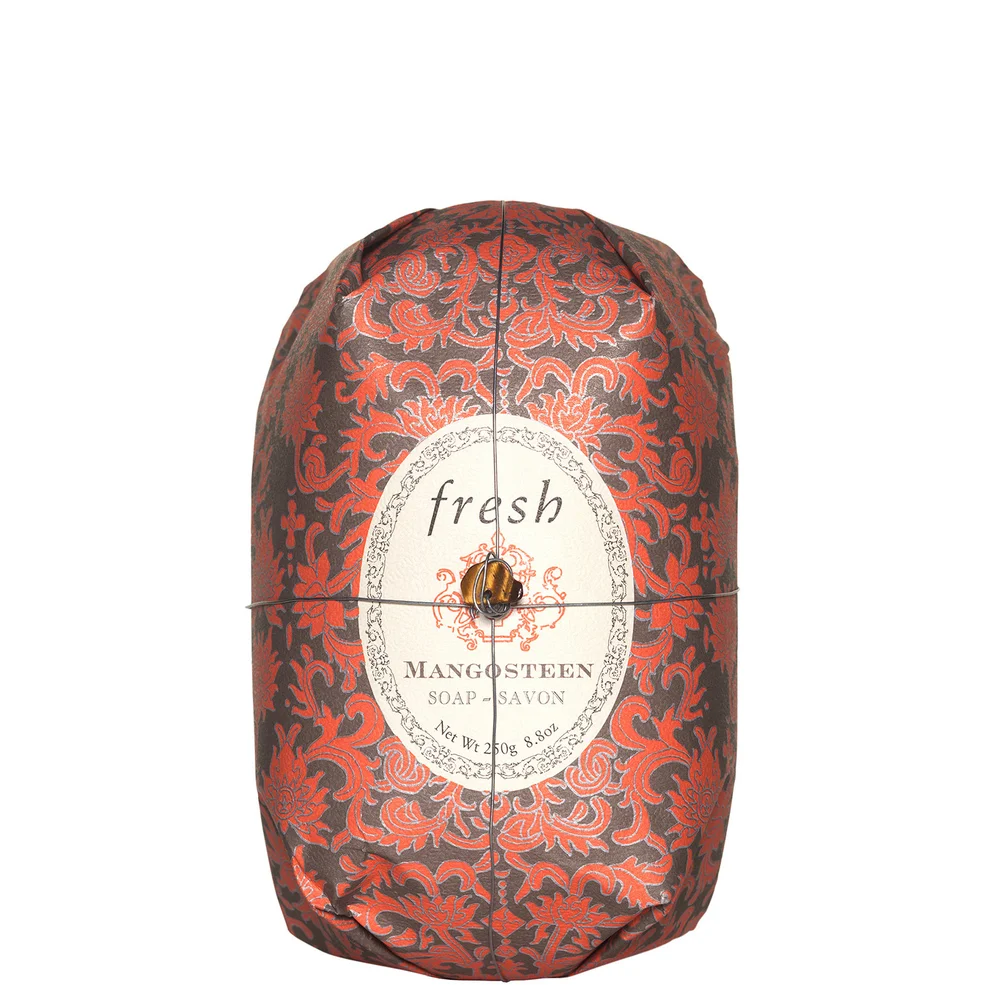 fresh Oval Soap Mangosteen Image 1