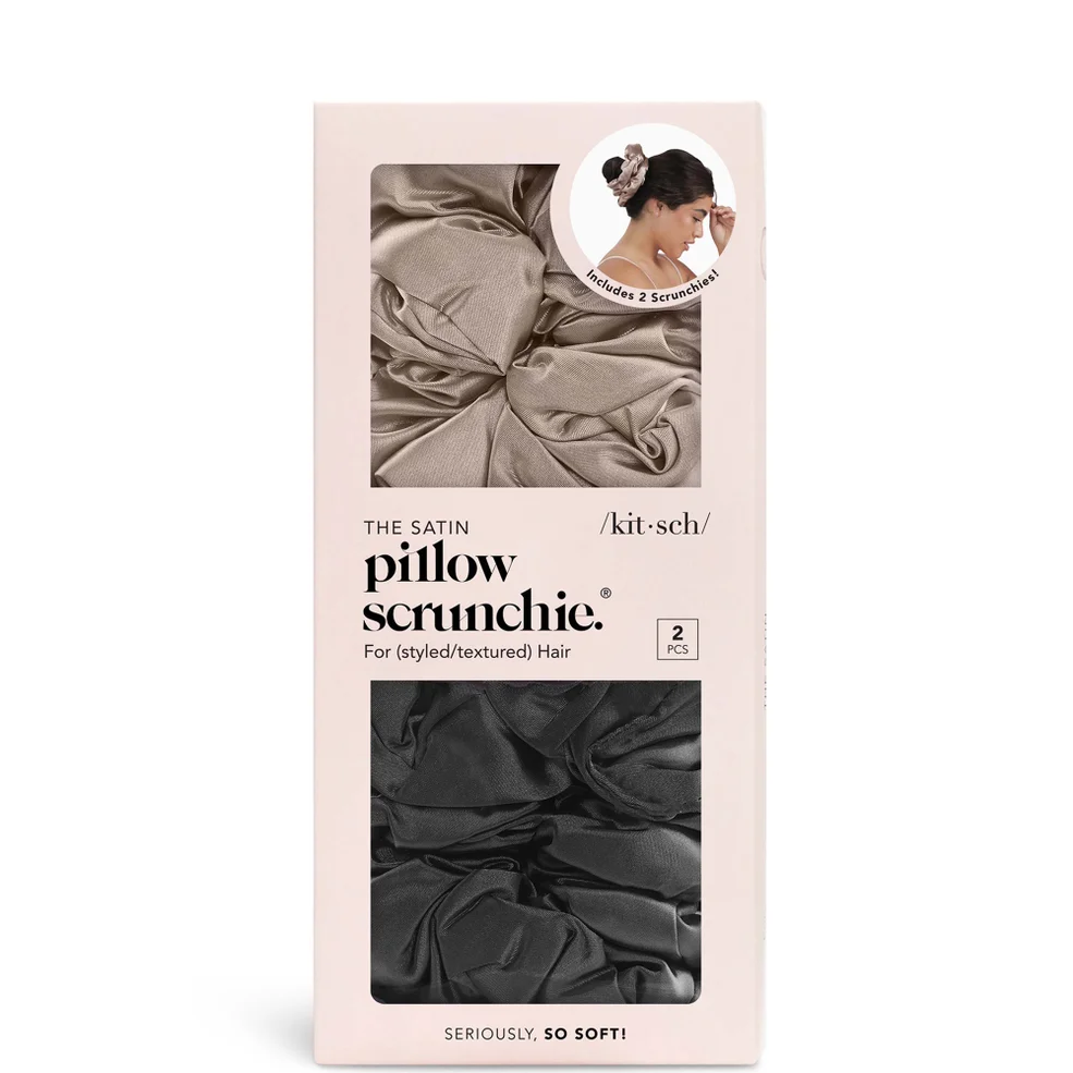 Kitsch Satin Pillow Scrunchie Image 1