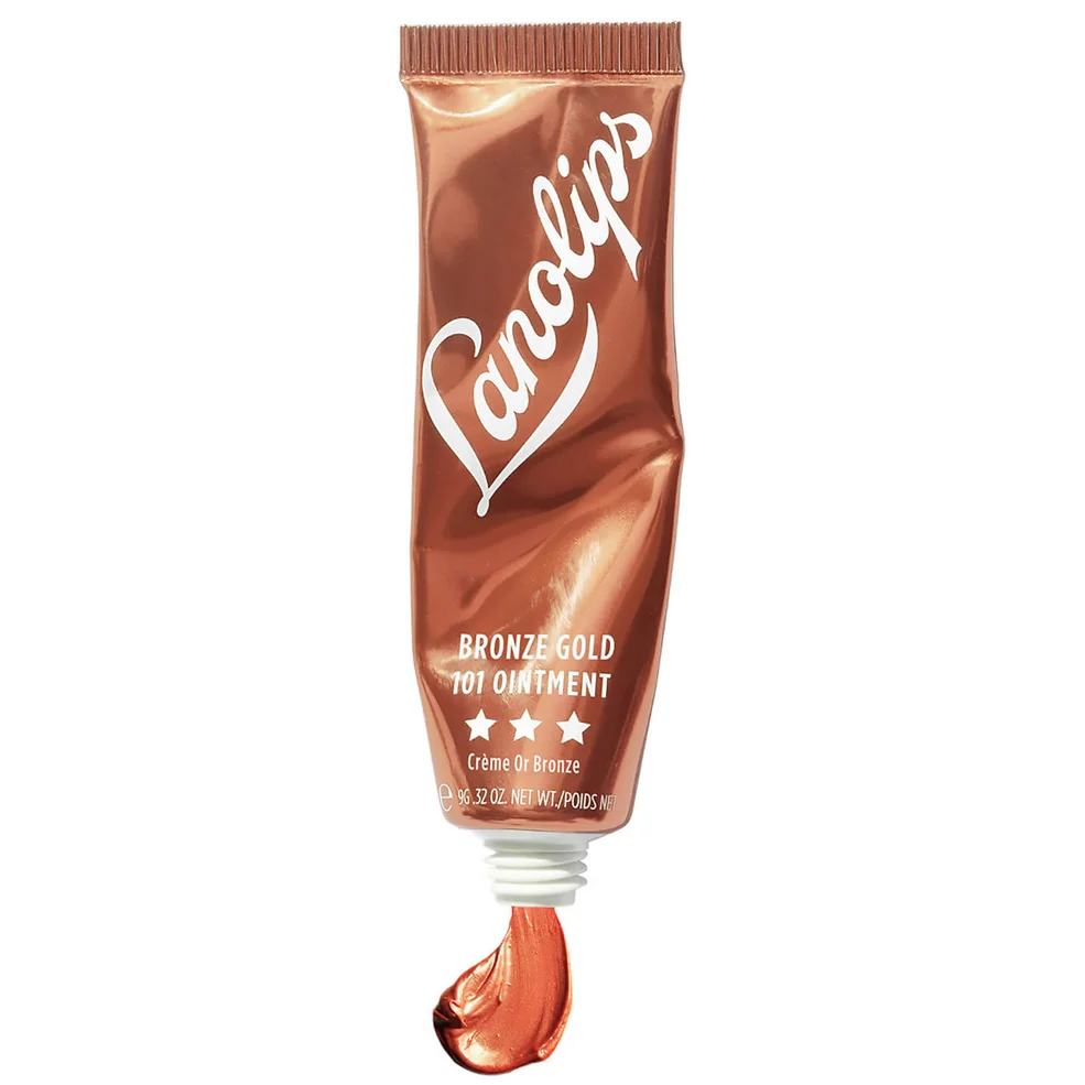 Lanolips 101 Ointment Lip + Cheek Tint Bronze Gold Image 1