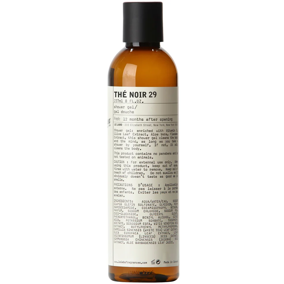 Le Labo The Noir 29 Shower Gel 237ml Image 1