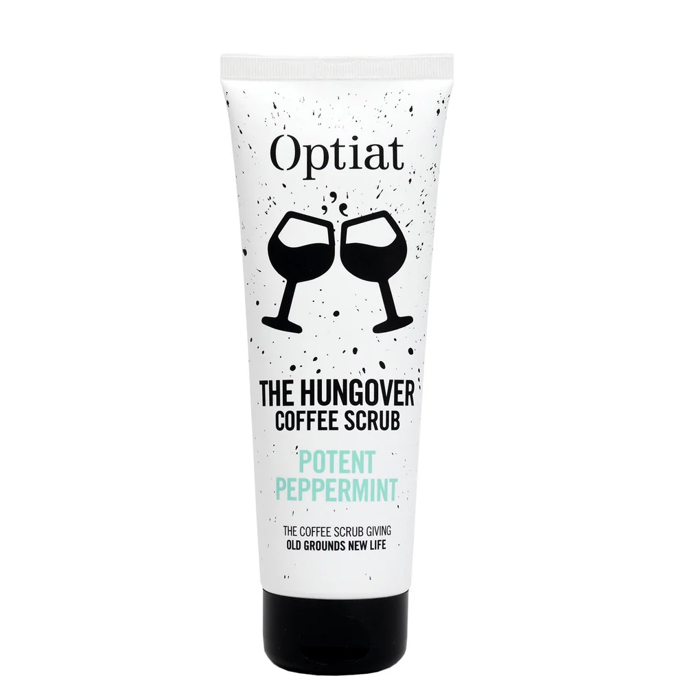 Optiat The Hungover Potent Peppermint Coffee Scrub 220g Image 1