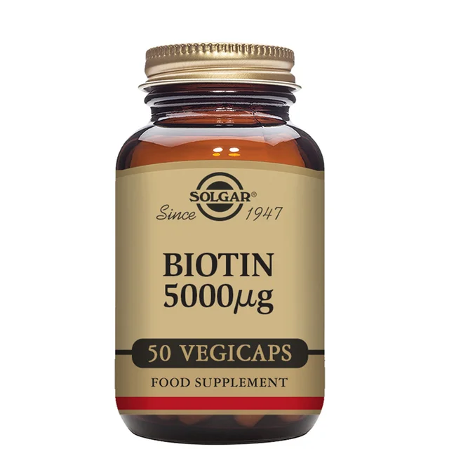 Solgar Biotin 5000µg Vegetable Capsules