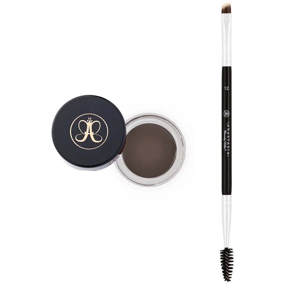 Anastasia Beverly Hills Dipbrow Pomade and Brush 12 Duo (Worth £37.00) Image 1