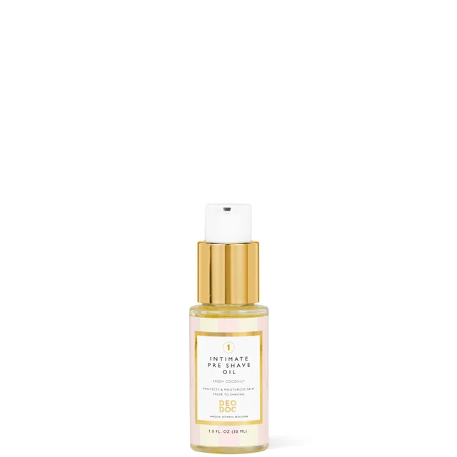 DeoDoc Intimate Pre Shave Oil - Fresh Coconut
