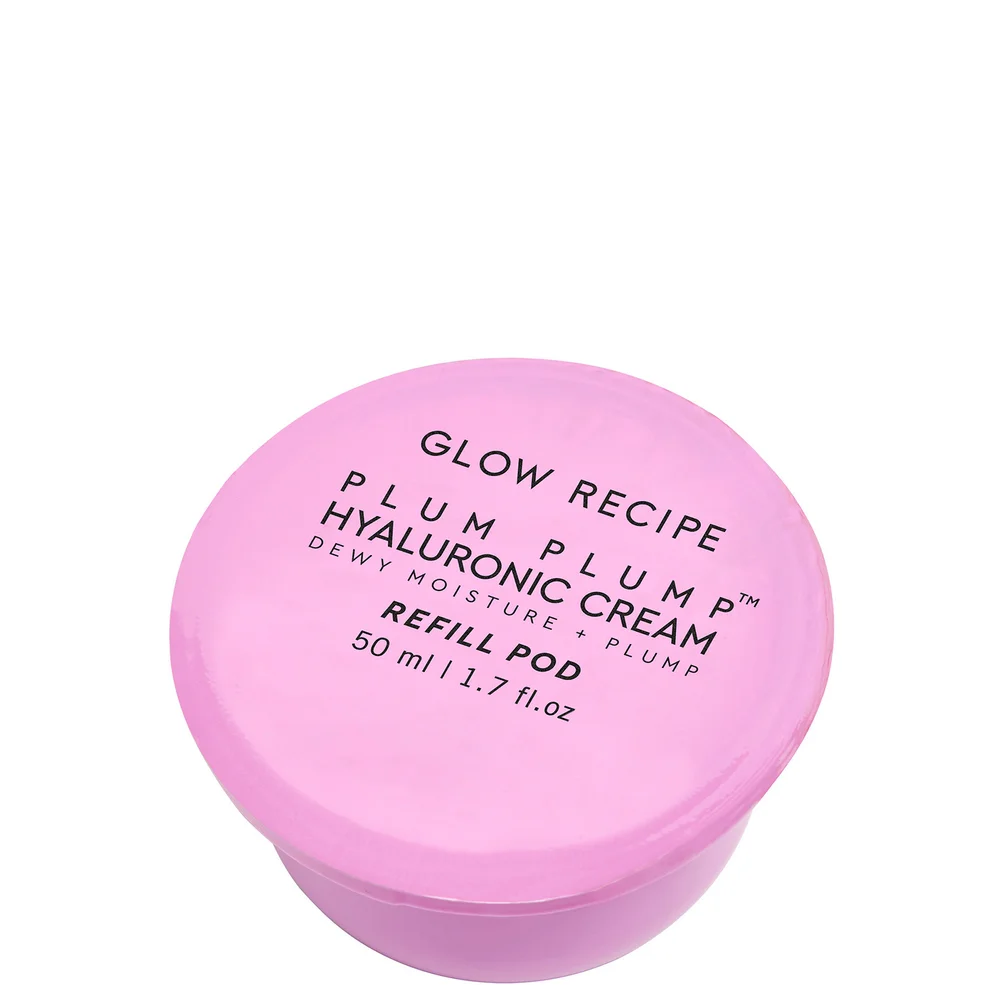 Glow Recipe Plum Plump Hyaluronic Cream Refill Pod 50ml Image 1