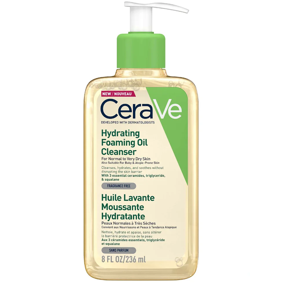 CeraVe Hydrating Foaming Oil Cleanser 236ml Image 1