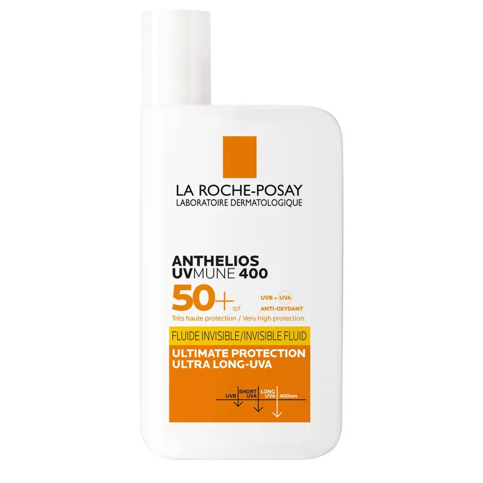La Roche-Posay Anthelios UVMune 400 Invisible Fluid Non-Perfumed Suncream SPF50+ 50ml Image 1