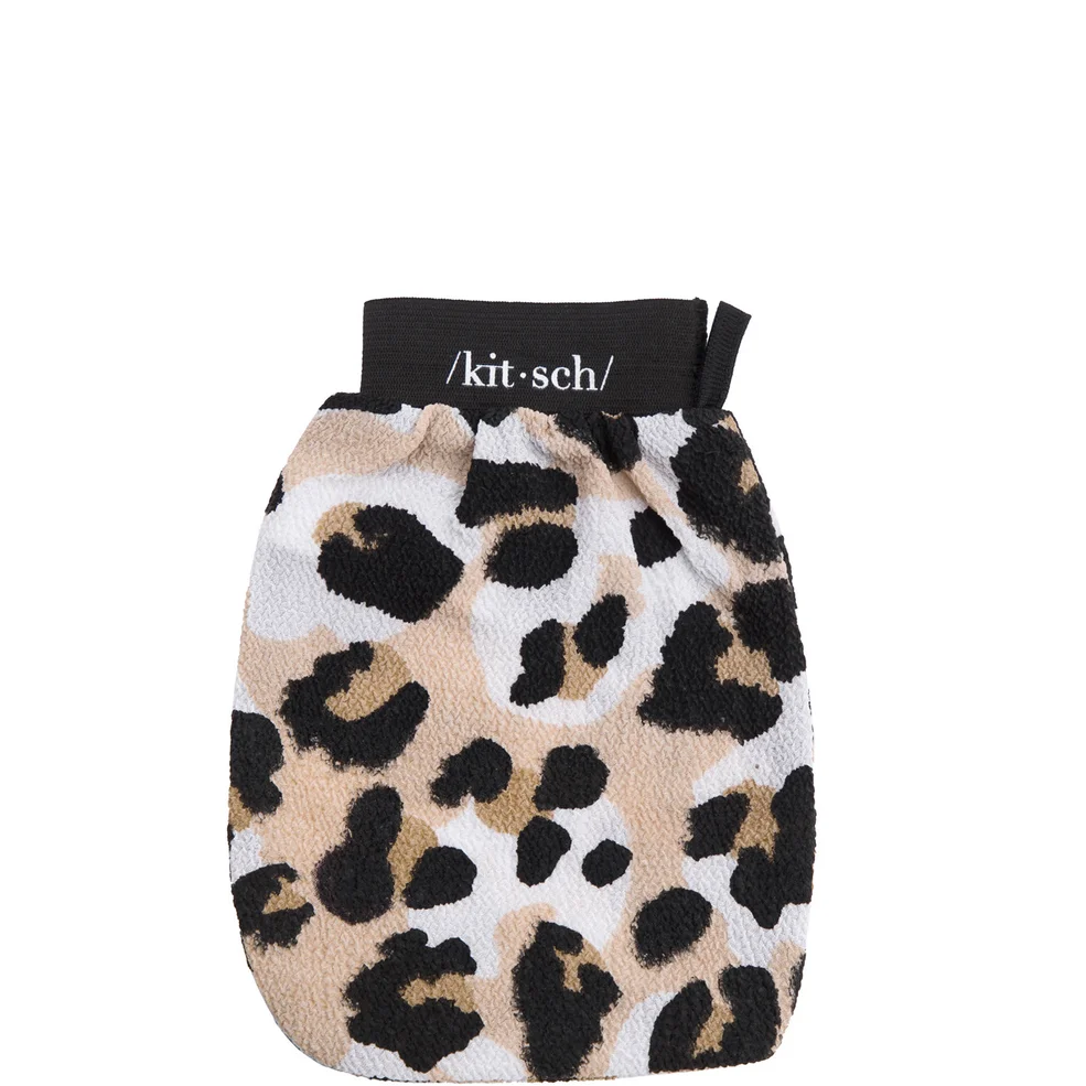 Kitsch Eco-Friendly Exfoliating Glove - Leopard Image 1