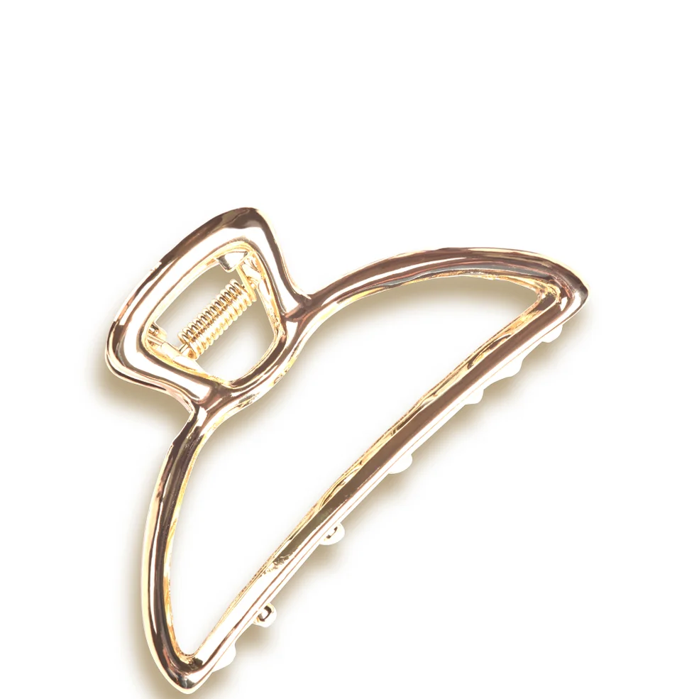 Kitsch Gold Open Shape Claw Clip Image 1