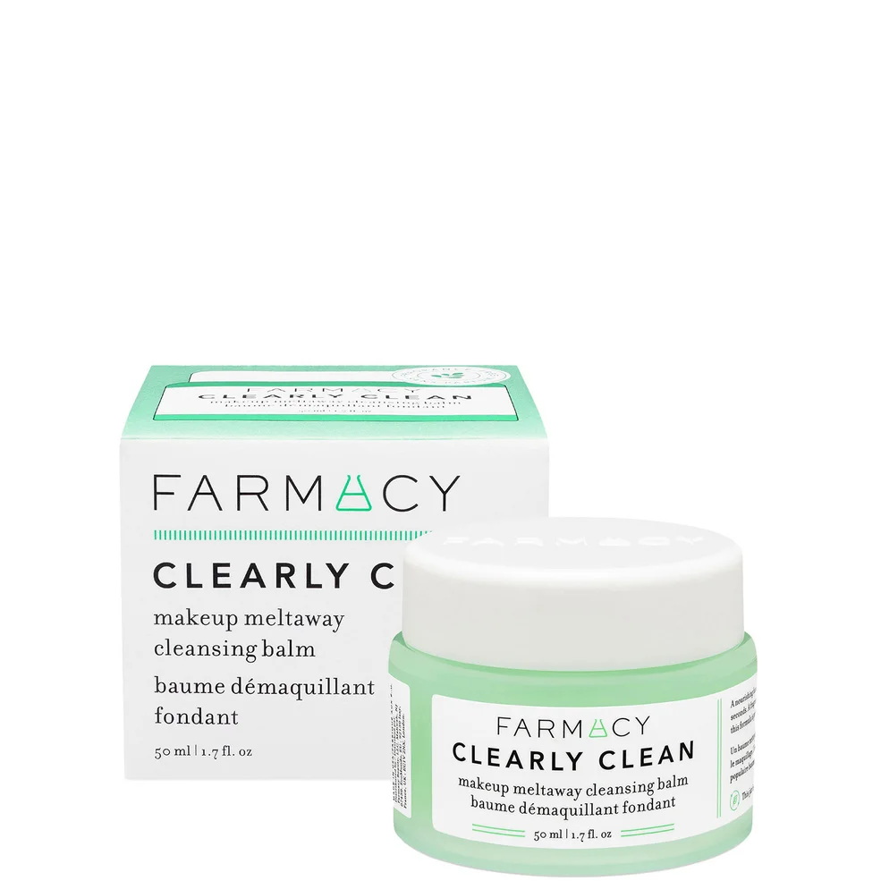 Farmacy Clearly Clean Makeup Meltaway Cleansing Balm 50ml Image 1