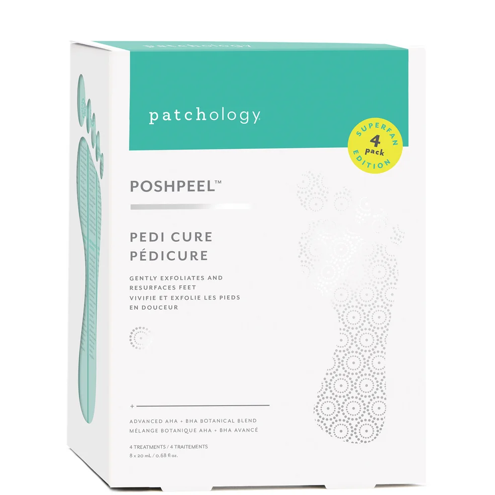 Patchology PoshPeel PediCure 4 Pack Bundle Image 1
