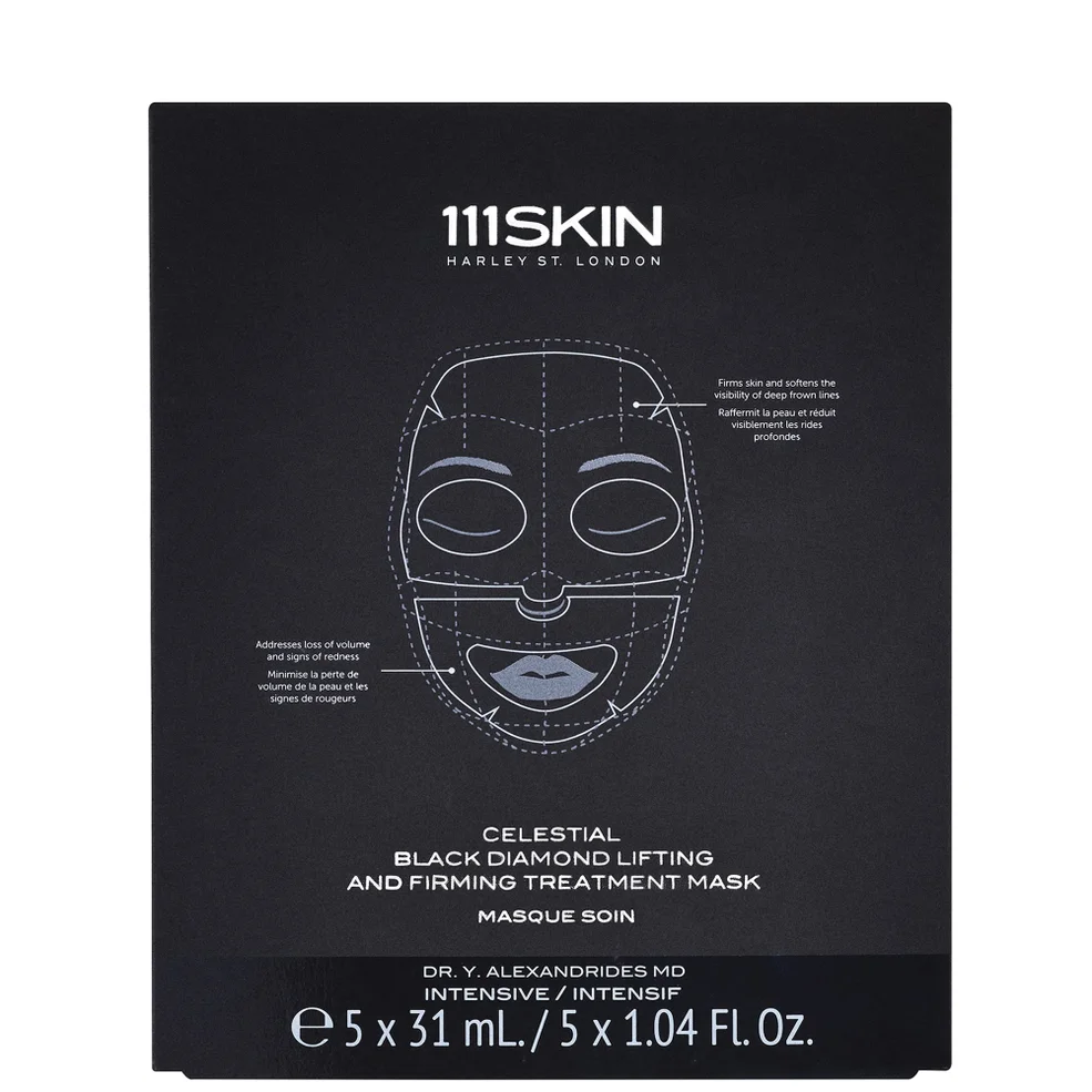 111SKIN Celestial Black Diamond Lifting and Firming Treatment Mask Box 155 ml Image 1