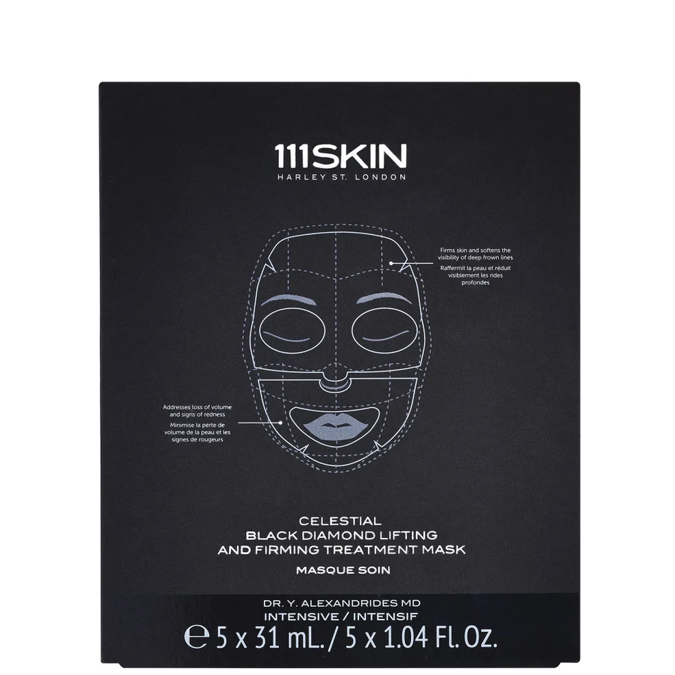 111SKIN Celestial Black Diamond Lifting and Firming Treatment Mask Face Single 31ml Image 1
