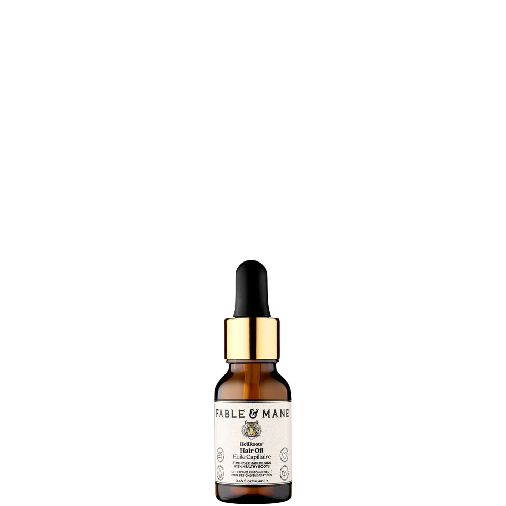 Fable & Mane HoliRoots Pre-Wash Strengthening Treatment Hair Oil 14.4ml Image 1