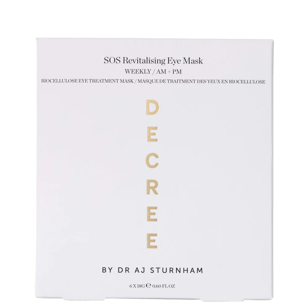 Decree SOS Revitalising Eye Masks Single Image 1