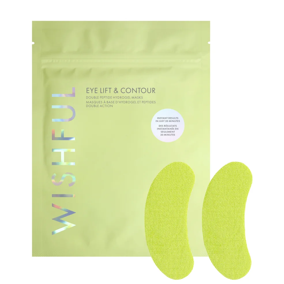 WISHFUL Eye Lift & Contour Double Peptide Hydrogel Masks 1.5G Image 1