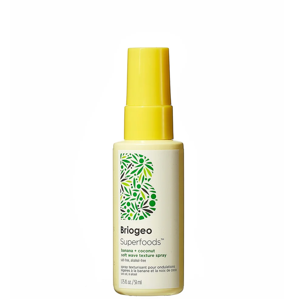 Briogeo Superfoods Banana and Coconut Soft Wave Texture Spray 51ml Image 1