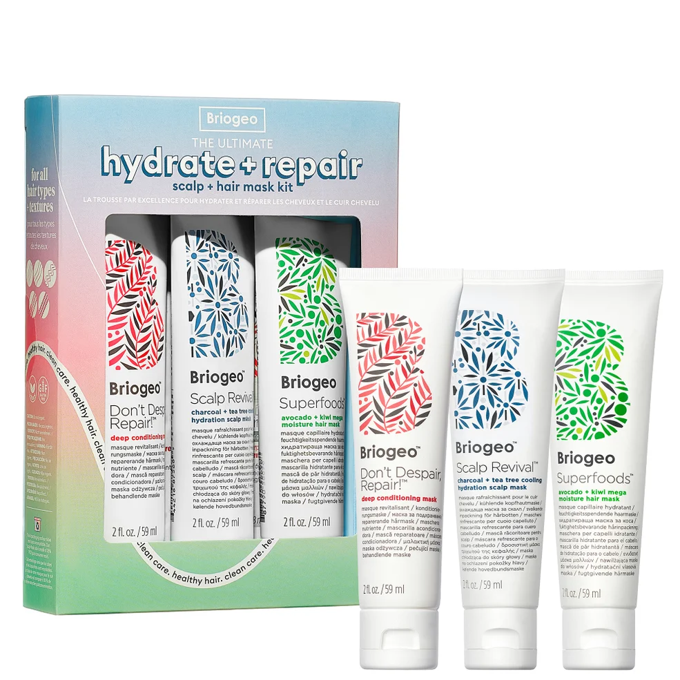 Briogeo The Ultimate Hydrate and Repair Hair and Scalp Mask Kit Image 1